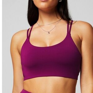 Women's fabletics Purple Strappy sports bra